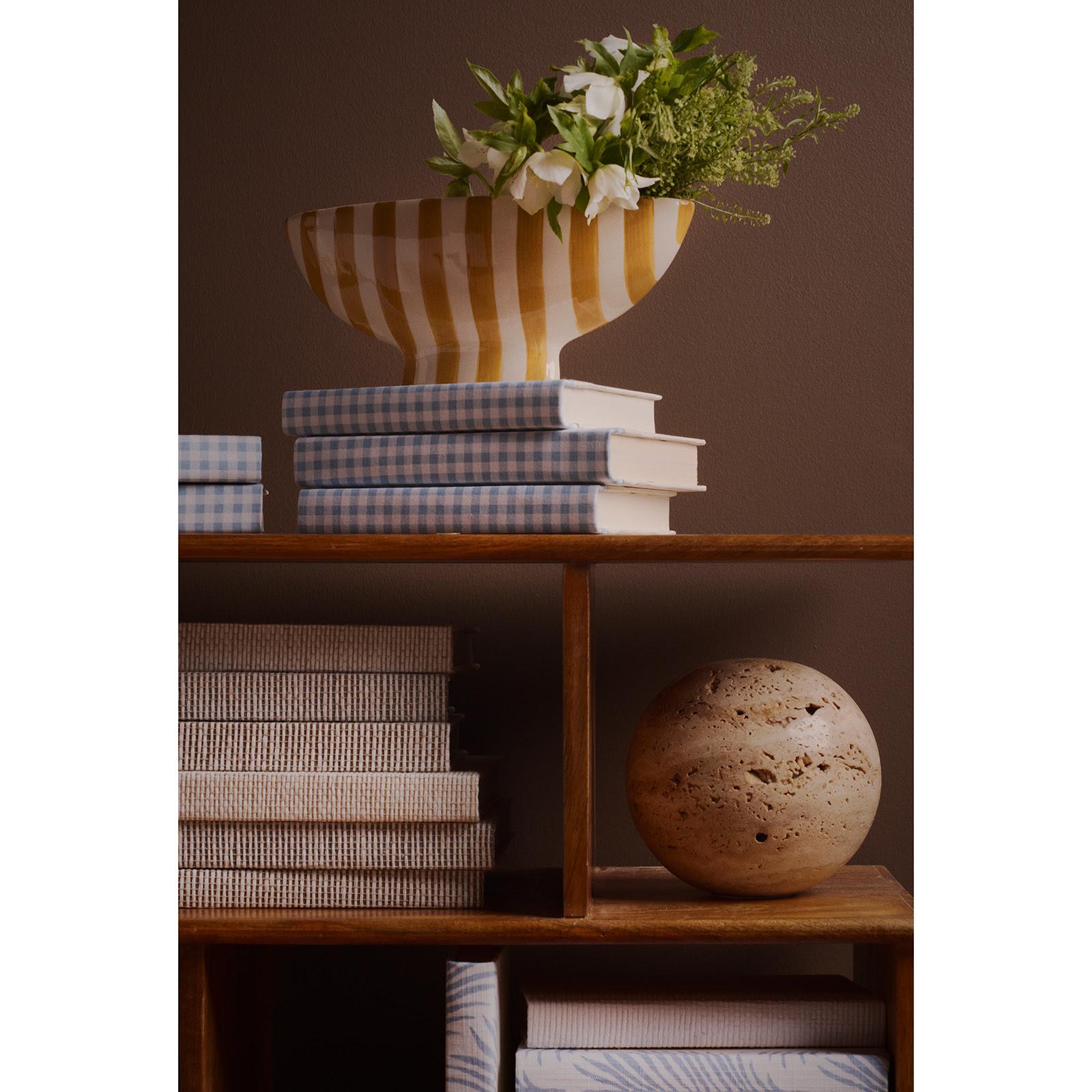 Sloane Travertine Bookend Set | Regina Andrew Detroit